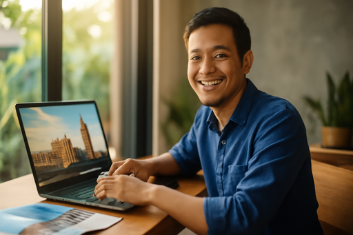 Jasa Update Website Konsultan Studi Luar Negeri Jogja Handal