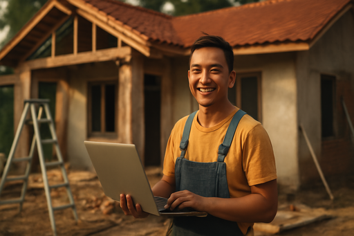 Jasa buat artikel website renovasi rumah Makassar