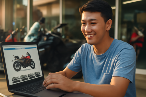 Jasa Update Website Dealer Sepeda Motor Makassar Terpercaya