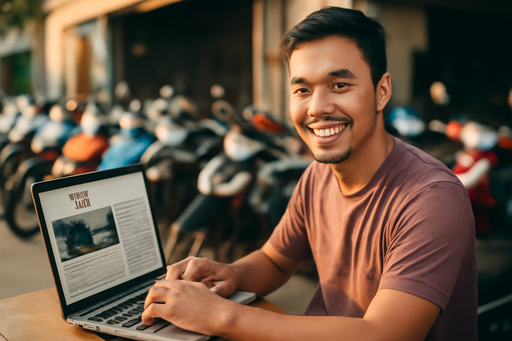 Jasa Update Blog Dealer Sepeda Motor Bekas Makassar Andal