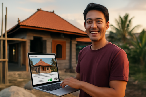 Jasa Update Website Bangun Rumah Bali Profesional