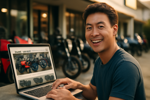 Jasa Update Website Dealer Sepeda Motor Surabaya Profesional